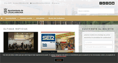 Desktop Screenshot of casalarreina.es